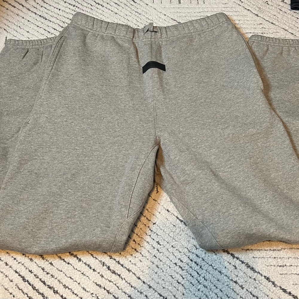 Essential Gray Drawstring Lounge Pants